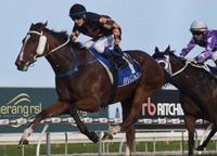 Gun Bolt proves too strong on his home track
