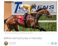 Racing.com - Balfour eyeing big day on Saturday