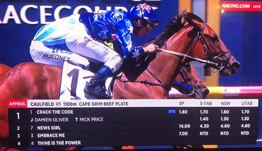 CRACK THE CODE KEEPS ON WINNING