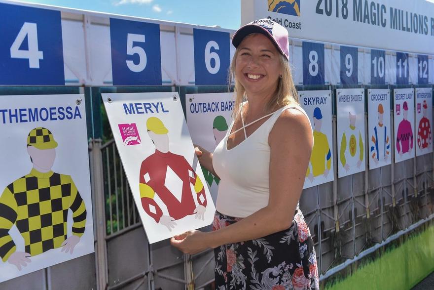Meryl draws beautifully in 2yo Magic Millions 