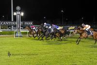 Buckin Beauty Holds Off The Challenges To Score At Canterbury Under A Perfect Chris Williams Ride