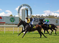 FISCAL POLICY On Fire In Debut Win