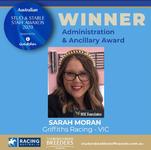 CONGRATS Sarah!