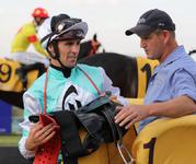 Tye Angland and Chris Heywood combine for Town Plate day success with Class Clown
