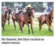 No Darwin, but Dyer excited as winter looms
